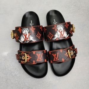 Louis Vuitton Catogram bon dia sandals